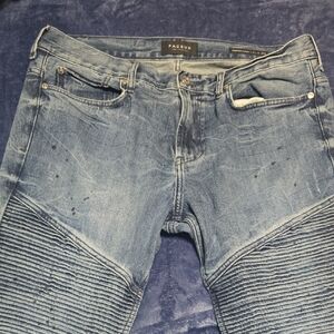 PacSun Distressed Blue Skinny Jeans